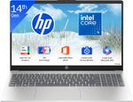 HP 15 (i5 14th Gen) Intel Core 5 120U – (24 GB/512 GB SSD/Windows 11 Home) 15-fd0262TU Thin and Light Laptop (15.6 inch, Natural Silver, 1.59 kg, With MS Office)