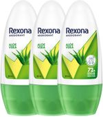 Rexona Aloe Vera Underarm Roll On Deodorant For Women (PO3) Deodorant Roll-on  –  For Women (150 ml, Pack of 3)