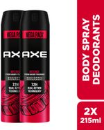AXE intense Body Spray  –  For Men (215 ml, Pack of 2)