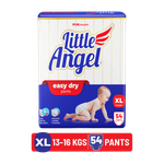 Little Angel Easy Dry Pant Diapers – XL (54 Pieces)