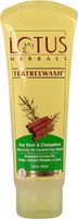 LOTUS HERBALS Tea Tree Oil & Cinnamon Face Wash (120 g)