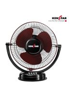 Kenstar AeroTik Max with 2 Year Warranty Ultra High Speed 300 mm Table Fan (Black & Maroon | Pack of 1)