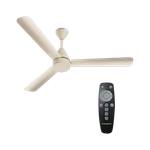 Crompton Energion Hyperjet | BLDC Technology | Remote Control with 2 Year Warranty Energy Saving 1200 mm Ceiling Fan (5 Star | Ivory | Pack of 1)