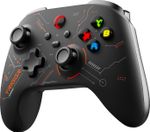 TRIGGR Striker Bluetooth Gamepad (Black, For PS4, PS3, PC, Mac OS, Android, iOS)