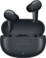 vivo Buds, 50Hrs Playback, Spatial Audio, Dual-Mic AI ENC, Dual-Device Pairing Bluetooth Headset (Basalt Black, True Wireless)