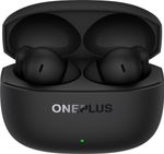 OnePlus Nord Buds 4 TWS Earbuds with 52dB Real-time ANC, 12mm Titanium-coated Drivers Bluetooth Headset (Stellar Black, In the Ear)