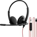 ZEBRONICS VCX101 Wired Headphone with Adjustable Mic, 27mm Driver…more