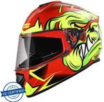 STUDDS DRIFTER-D1 Motorbike Helmet (RED N5)