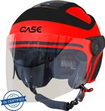 Steelbird SB-29 Case Motorbike Helmet (GLOSSY FLUO RED)