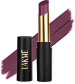 Lakmé Absolute Beyond Matte Lip 502 PurplePop 3.4gm (Purple Pop, 3.4 g)