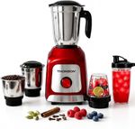 Thomson Kitchen Master 750 W Juicer Mixer Grinder (5 Jar KitchenMaster 750W | 5 Jars | Red)