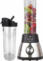 SINGER SPB600BNE 300 W Juicer (SPB 600 BNE | 2 Jars | Silver, Bla…more