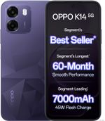 OPPO K14 5G (Prism Violet, 256 GB) (6 GB RAM)