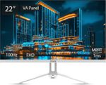 MarQ by Flipkart 55.88 cm (22 inch) Full HD LED Backlit VA Panel Monitor (22FHDMEQNNXO) (Adaptive Sync, Response Time: 1 ms, 100 Hz Refresh Rate)