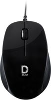 DELL DS112 Wired Ambidextrous Optical Mouse (Type C, Black)