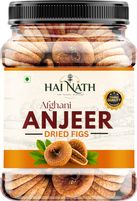 HAI NATH Premium Afghani anjeer | Dried Figs Rich in Fiber & Good For Heart | (1 x 500 g) Figs (1 x 500 g)