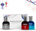 BOMBAY SHAVING COMPANY Premium Perfume Gift Set 3 X 30 ml | Long Lasting Fragrance Eau de Parfum – 90 ml