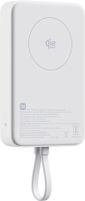 Mi 10000 mAh 45 W Wired & Wireless Pocket Size Power Bank (White, Lithium Polymer, Fast Charging for Mobile, Tablet, Earbuds, Smartwatch, Speaker)