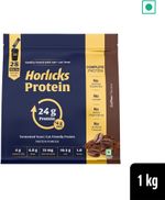 HORLICKS Protein Powder|Coffee Flavour|Fermented Yeast Isolate |24 g Protein|4 g Fibre Yeast Protein (1 kg, Coffee)