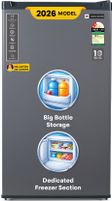 realme TechLife 84 L Direct Cool Single Door 2 Star Refrigerator (Silver Grey, 85VD2RM26|85VD2RM26-SG)