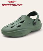 REDTAPE Men Clogs Sandal (Olive , 7)