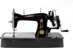 USHA Anand Composite H Manual Sewing Machine 1 built-in stitches 850 spm 2 Warranty Black