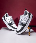 REDTAPE Lifestyle Shoes for Men | Comfortable & Durable Sneakers For Men (White, Black , 10)