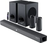 ZEBRONICS Juke Bar 9775 (Zeb-SBSPK C9),650W, 5.2.2 Surround, BTv5.3, Dolby Atmos 650 W Bluetooth Soundbar (Black, 5.2 Channel)