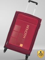 Magnum by Safari Small Cabin Suitcase (59 cm) 4 Wheels – STORM 57 4W – Red