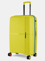 NASHER MILES Large Check-in Suitcase (75 cm) 8 Wheels – Springfield Hard-Sided Polypropylene Check-in Luggage Green 75cm Trolley Bag – Green