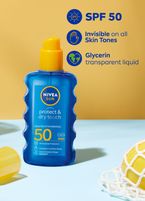 NIVEA Sunscreen – SPF 50 UVA UVB, Body Spray with Glycerin, For M…more