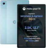 MOTOROLA pad 70 8 GB RAM 128 GB ROM 12.1 inch with Wi-Fi+5G Gaming Tablet (Pantone Sea Angel)