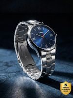 TIMEX Blue Dial Stainless Steel Analog Watch  – For Men TW0TG7304