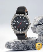 TIMEX Round 45mm Black Dial Analog Watch  – For Men TW00ZR291E