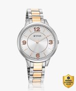 Titan 2617KM01-DM379-IBD BOP Analog Watch  – For Women 2617KM01