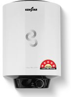 Kenstar 25 L Storage Water Geyser (AQUABLOOM 25L Blue Sapphire Coated MS Tank | 5- Star BEE Ratings, Pearl) (Pearl)