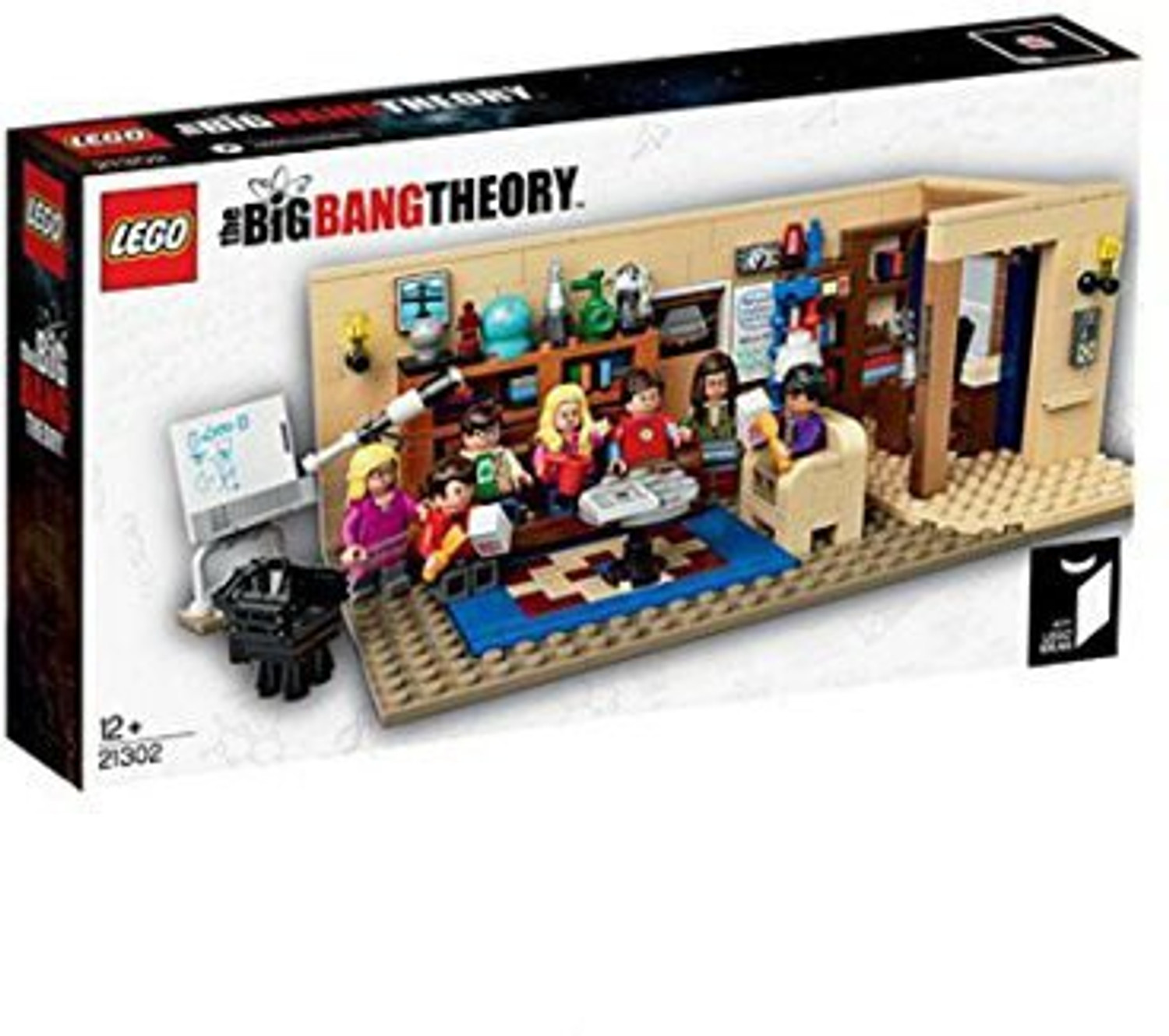 Image of LEGO Ideas The Big Bang Theory 21302 Building Kit (Multicolor)