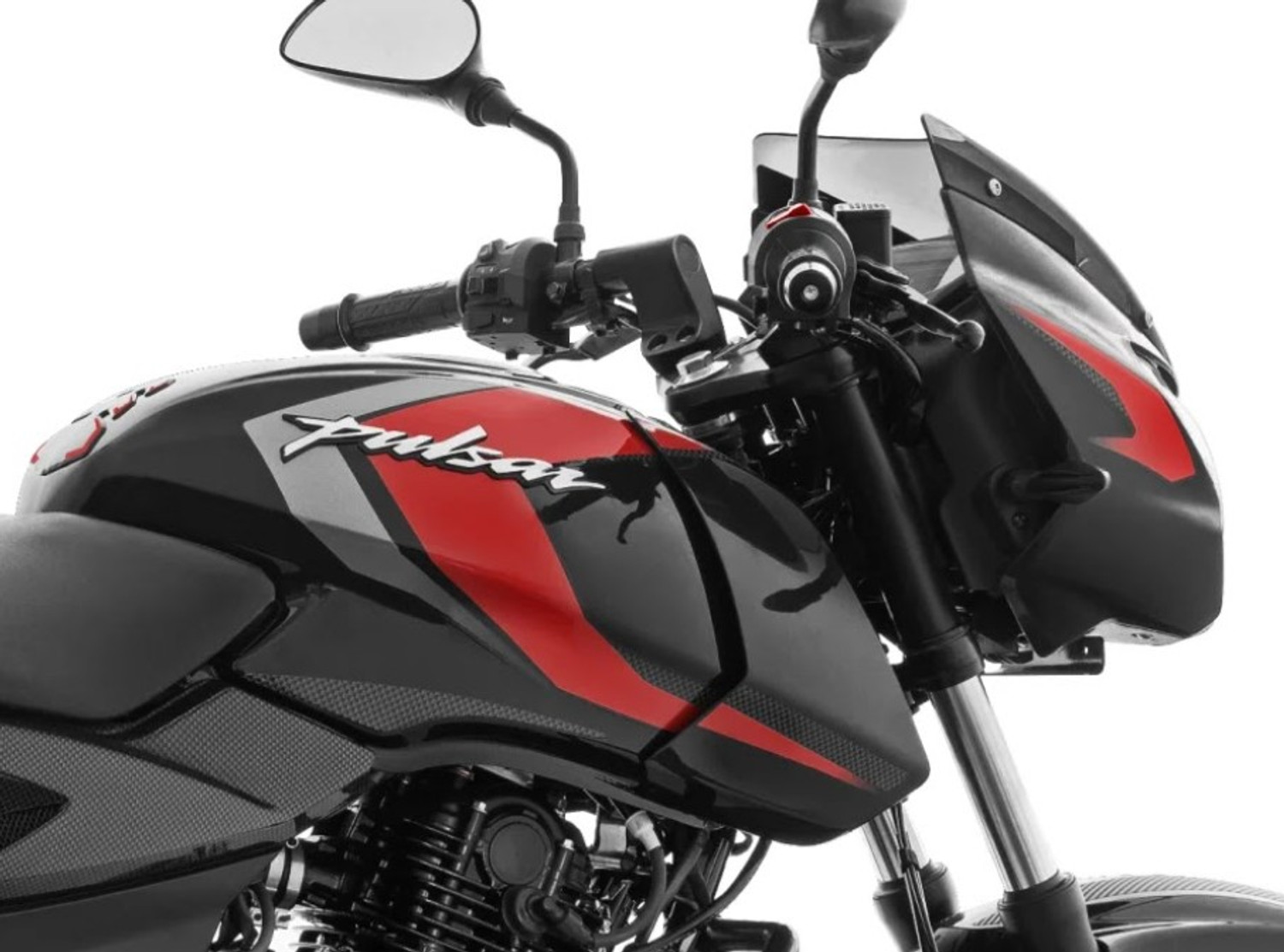 Image of BAJAJ PULSAR 150 Twin Disc UG LED Booking for Ex-Showroom Price (EBONY BLACK CHERRY RED)