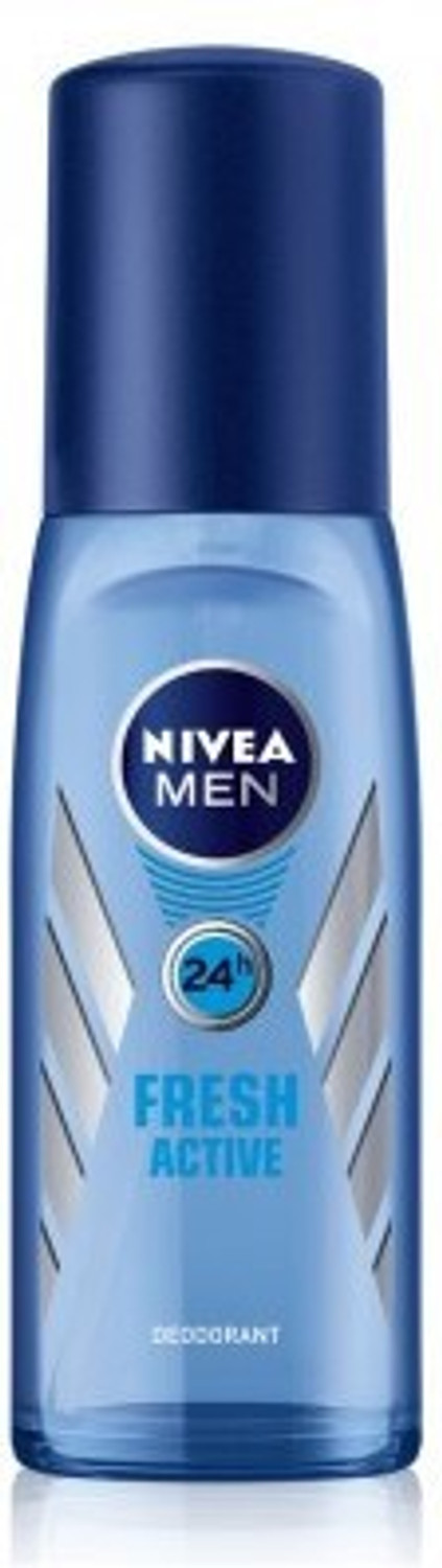Image of NIVEA Men Fresh Active Deodorant Spray - For Men (75 ml)