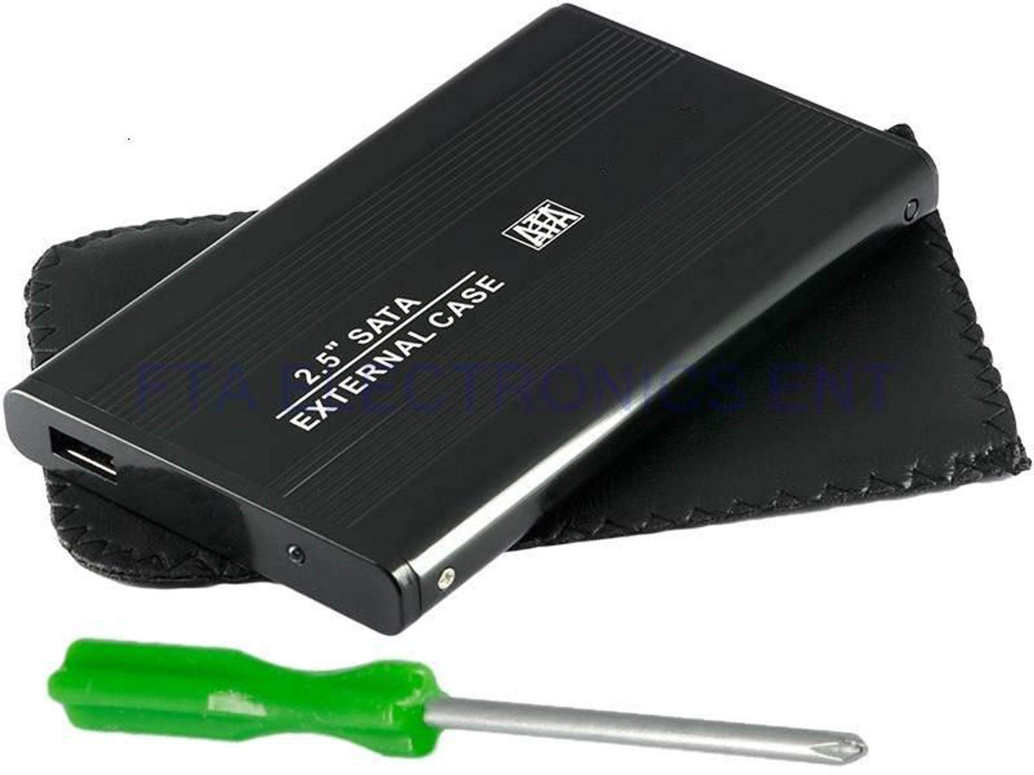 Image of Carecase 2.5 inch SATA USB 3.0 Hard Drive / SSD drive Enclosure External Case 2.5 inch Internal hard drive enclosure (For Mobile, Laptop, Pc, PS4 /xbox, Black)