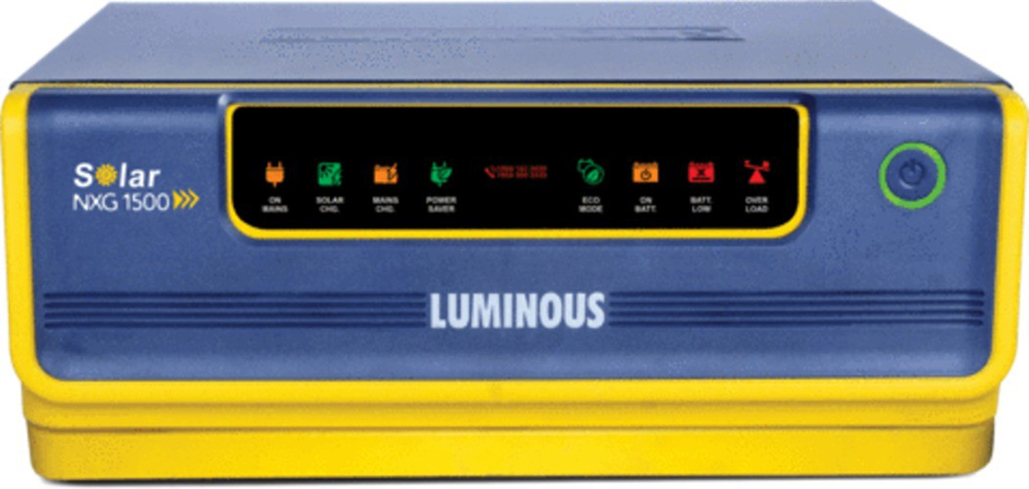 Image of LUMINOUS NXG1500 NXG1500 with 2 Year Warranty Solar Compatible Pure Sine Wave Inverter (1200 VA)