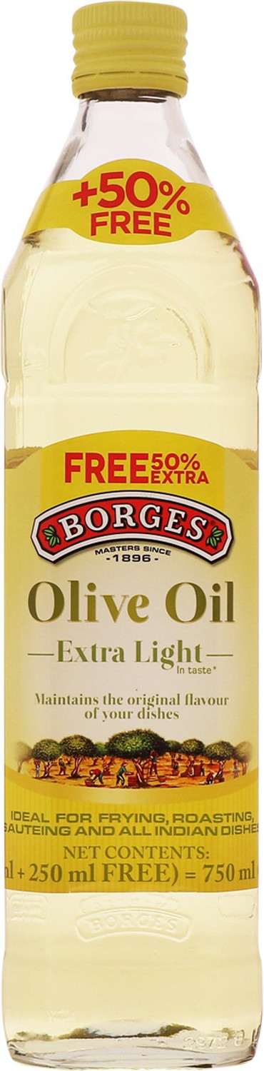 Image of BORGES Extra Light Olive Oil (750 ml)