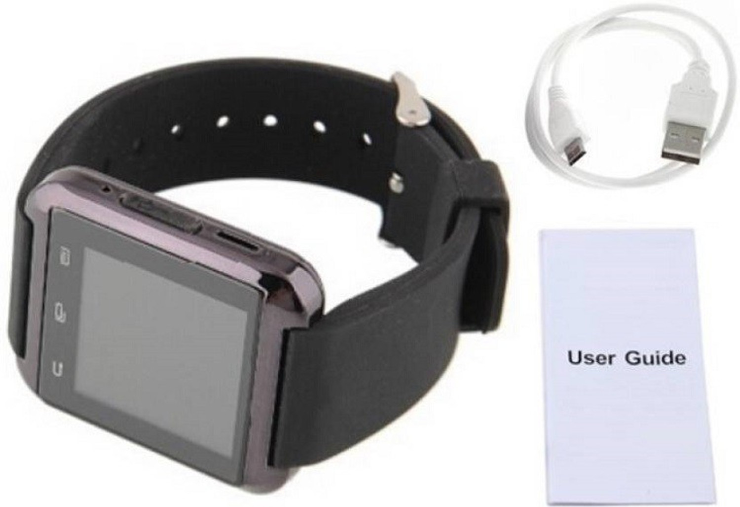 Image of Lastpoint 4G Camera and Sim Card Support watch Smartwatch (Black Strap, free)