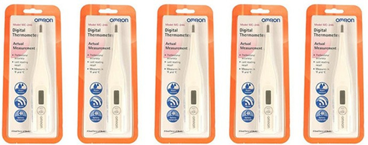 OMRON omron 246 DIGITAL THERMOMETER (PACK OF 5 ) Thermometer