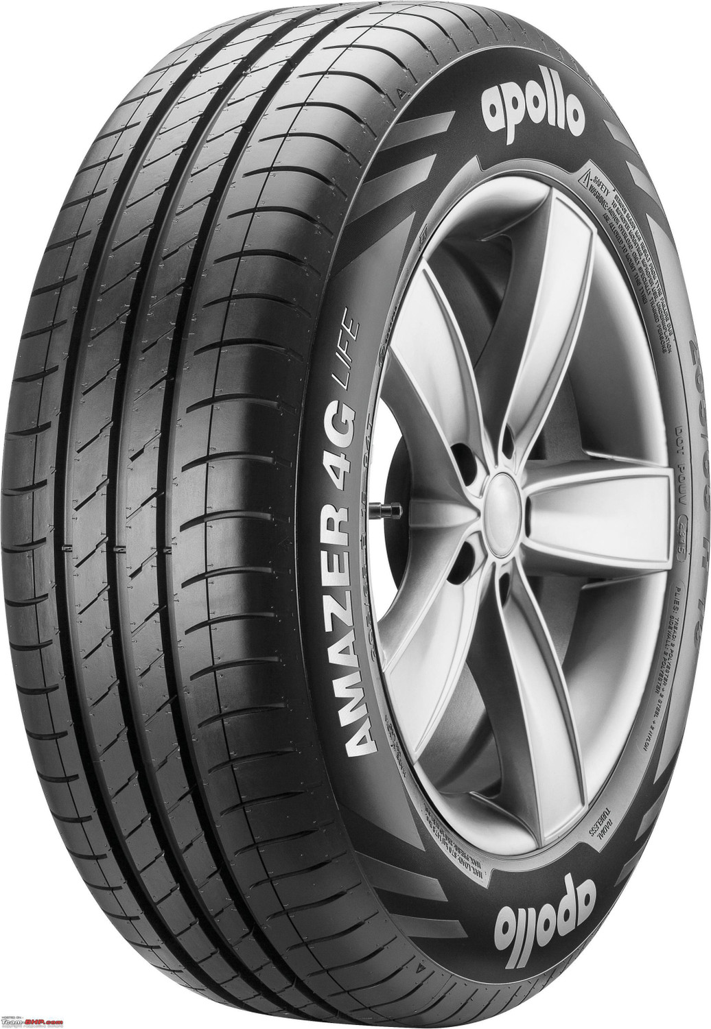 Image of Apollo Amazer 4G LIFE 155 /65 R13 73T Tubeless Car Tyre 4 Wheeler Tyre (155 /65 R13 73T Tubeless Car Tyre, Tube Less)