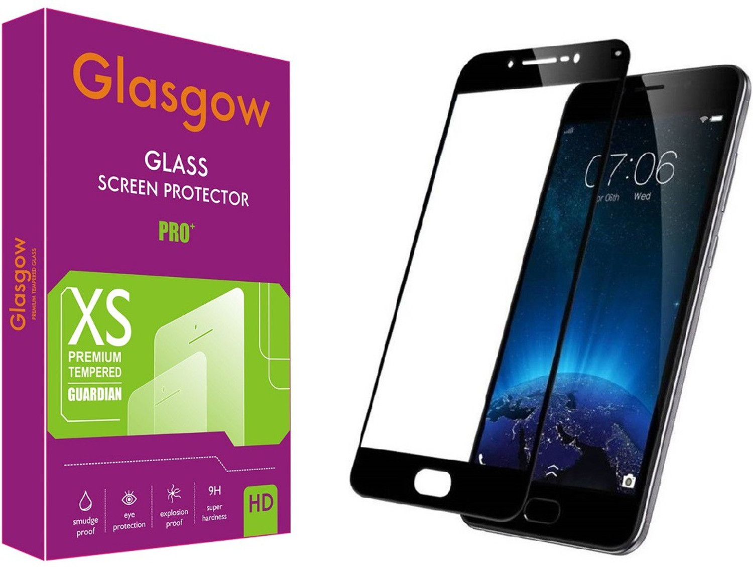 Image of FIVE-O Tempered Glass Guard for OnePlus Nord 4 (Pack of 2)