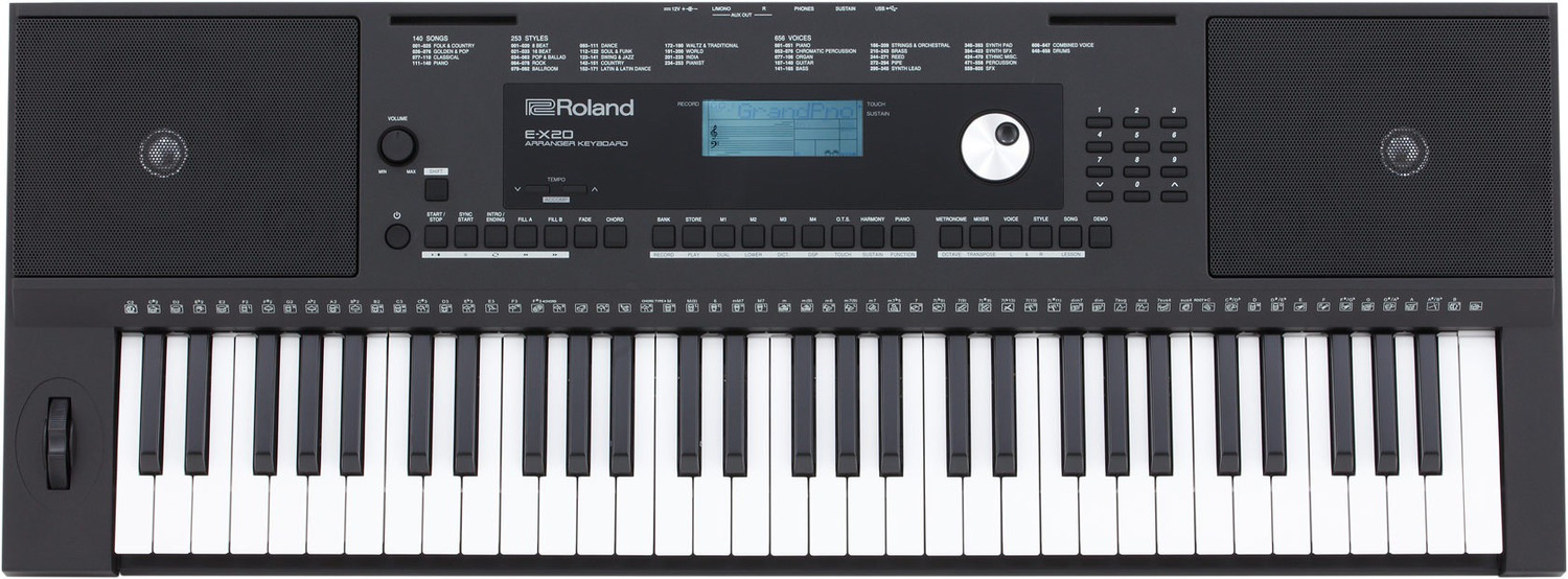 Roland रोलैंड E-X20 Roland E-X20 डिजिटल अरेंजर कीबोर्ड (61 कीज़) - Image 1