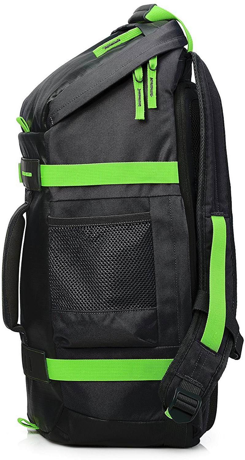 Image of HP T5P98AA Laptop Bag (Black, Electric Green)