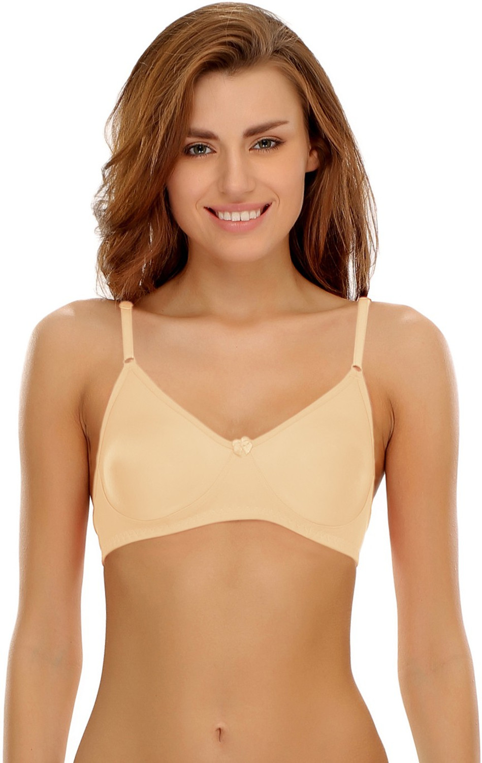 Image of Clovia Pack of 3 Women Full Coverage Non Padded Bra (Multicolor)