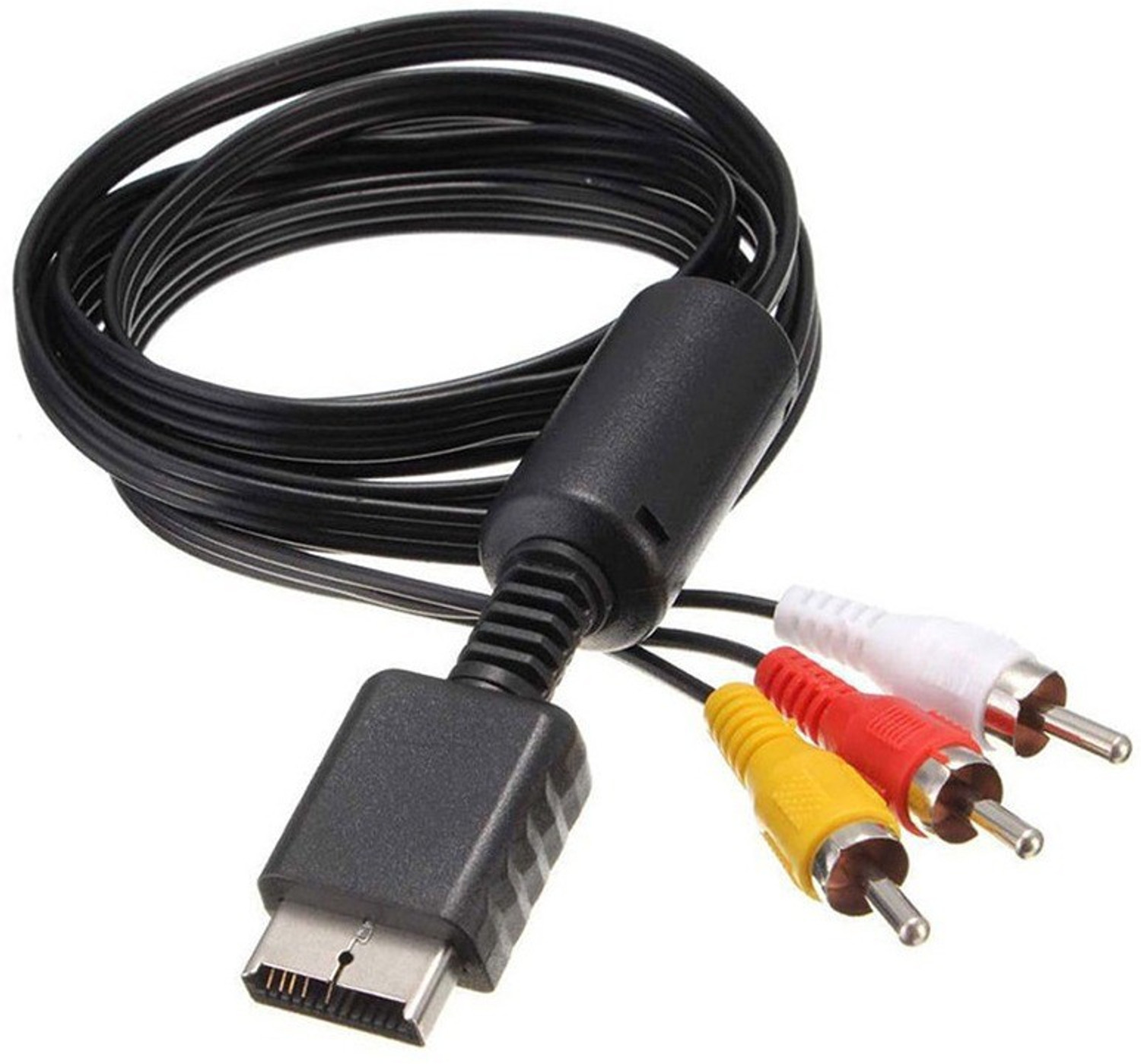 Kebilshop Sony PS3 and PS2 AV Cable 3M Black - Image 1